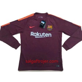 FC Barcelona Fodboldtrøjer 3. sæt 2017/18 Langærmet